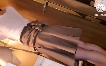 Japanese Beauty's Explosive Creampie Expertly Filmed By Amateur