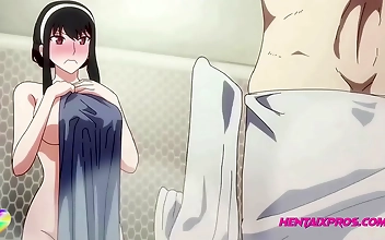 Ex-Couple Rekindles Passion In Steamy Shower Sex - Uncensored Anime