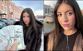 Jav Cumwalk: A Real Beauty Walking With Cum On Her Face For A Hefty Reward From A Generous Stranger