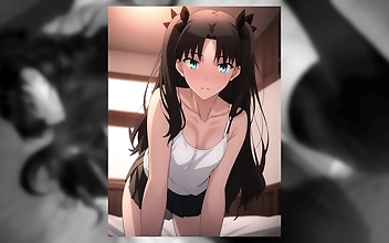 Japanese Hottie Rin Tohsaka's Steamy Hentai Collection ~ Fate