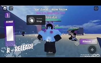 Sexy Roblox Girl Defeated In Epic Sword Battle - Must Watch!