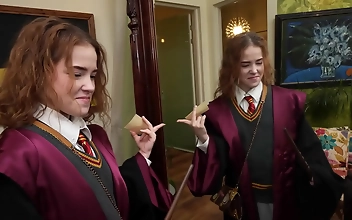 Sexy Nicole Murkovski And Martin Spell's 'Harry Potter' Porn Parody: A Magical Fantasy!