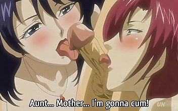 Step Mom And Step Aunt's Taboo Fuck Session With Young Boy - Uncensored Hentai [Subtitled]
