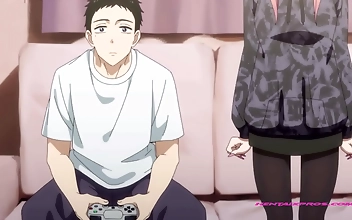 Japanese Step Sister Blows Stepbro's Dick In Uncensored Hentai