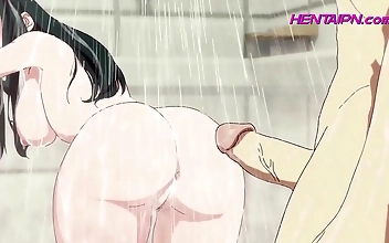 Watch JAV Sis & Virgin Stepbro STEP Fantasy Shower Seduction