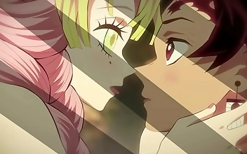 Experience The Passion With Mitsuri And Tanjiro In Multi-angle JAV Video