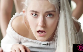 Japanese Beauty Gets Creamed In A Zoom Meeting - Must Watch!