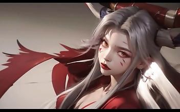 Sexy Ultimecia From Final Fantasy VIII Unleashes Her Power ~ Perfect Body Challenge