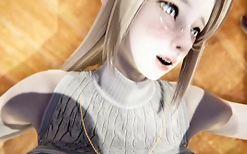 Japanese Schoolgirl Elf Anime 3D Hentai SFM - Unleash Your Naughty Fantasies! (Rewritten To: