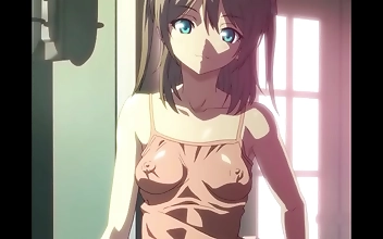 JAV Hottie With A Sexy Tan Line: Naughty Flat Body Taunts You!