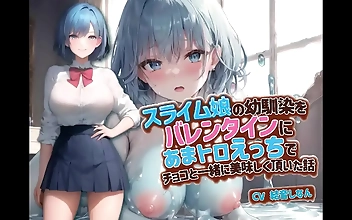 Japanese Schoolgirl Shares Valentine Chocolate With Best Friend, Enjoys Sweet Treat Together