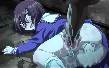 Teenage Brunette Gets Fucked With BBC Cock - Uncensored Hentai