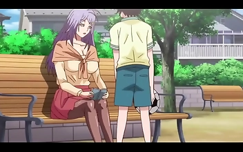 Young Boy Gets Intimate With Hot MILF In The Park [Hentai]