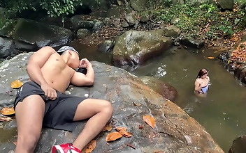 Wild Outdoor Fuck In Cali, Colombia - Exclusive Celeste Alba & Angel Cruz Vid!