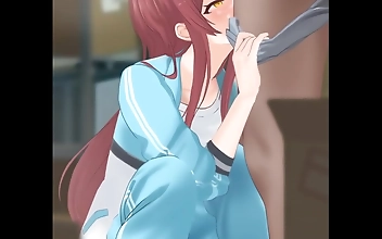 Japanese Beauty Masturbates While Sucking Big Cock - Must-See JAV!