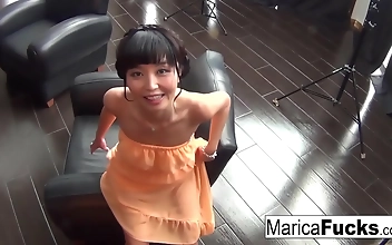 JAV Idol Marica Hase Gets Herself Off - Exclusive Solo Video!
