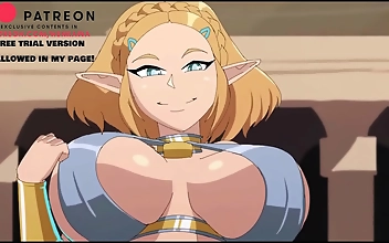 Japanese Hentai: Princess Zelda's Desire For Ganondorf's Dick - 4K 60fps