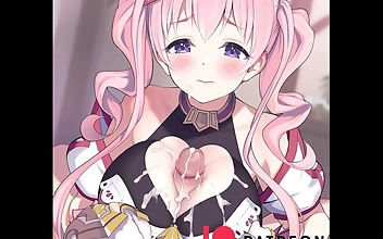 Japanese Hottie Gives Titillating Titfuck In Cute Pink Outfit