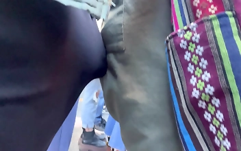 Experienced MILF Gets Her Ass Pumped By BBC In Public - Part 1