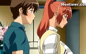 Japanese Stepmom Gets A Surprise Shoving From Her Stepson's Meat!