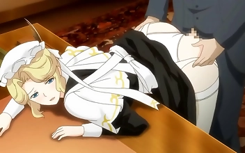 Japanese Hentai Beauty: Petite Employee Pleasure