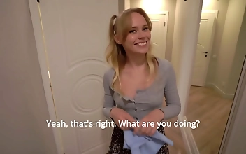 Japanese Stepsister Plays With Her Brother's Cock, Cums On Her Face