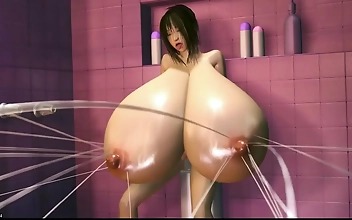 Experience The Breast Expansion 3D Huge Tits W/ Sound: A Feast For Your Eyes And Ears!