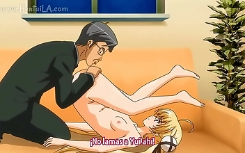 Japanese Schoolgirl With Amazing Boobs Gets Naughty With Her Teacher - Hentai 1 - 2/4 L