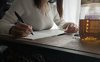 Obedient Japanese Girl Reveals Her Secret Self-Pleasure Routine