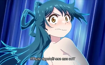 Japanese Anime Nudes Exposed With X-Ray Vision! Watch Fully Exposed Blue-Haired Girls In MMD!
