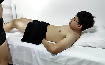 Today's My First Massage Job - Ended With Milk Squirt!