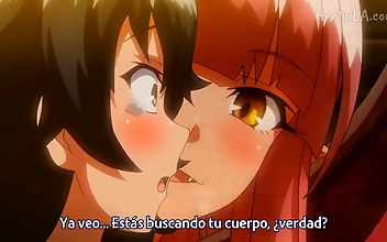 Japanese Succubus Connects With You In Spanish: Hentai Hotness!
