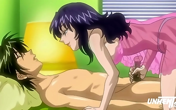 Jav Hentai Uncensored: Ride My Step Aunt's Figurative Stick