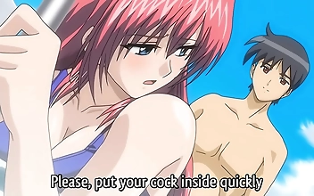 Banging My Step Sister In The Pool - Exclusive Hentai Video With English Subtitles!