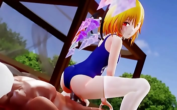 Japanese Cowgirl Teases Fran-chan To The Limit!