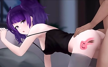 J- Idol Mamimi Tanaka In Doggy Style: Hard Creampie Sector