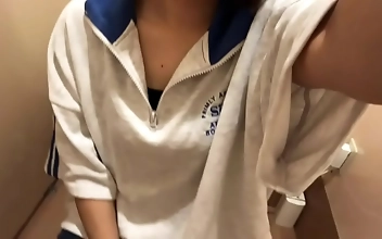 Japanese Beauty In Trouble: Wet And Desperate After Sneaking To A Super Hotel For Online Pleasure!