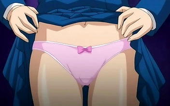 JAV Schoolgirl Shows Off Her Panties To Her Crush In Hentai Video With English Subtitles