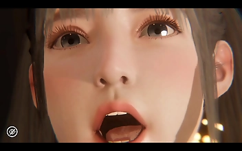 Jav Hentai: Alana's Steamy Backdoor Scene In Mid-Air