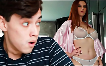 Caught in the Act! My Stepmom's Reaction to My Sexual Desire for Her