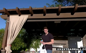 Easter Sunday Surprise: Hot Brat Coco Lovelock's Backyard Hide and Seek with Huge Boyfriend Michael Swayze!