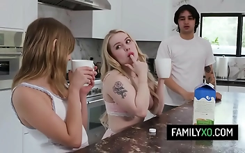 Exploring the Blonde Teen Stigma: Haley Spades' Taboo Stepbrother Fuckfest Revealed!