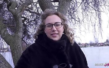 Natural Beauty: Mature BBW Kathy's Monster Tits Deep Fucked In Casting Session!