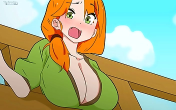 Stranded In The Fence: Alex And Steve's Hilarious Minecraft Parody!